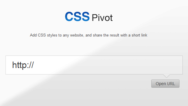 Preview image of 'CSS Pivot'