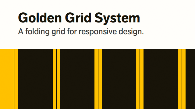 Preview image of 'Golden Grid System'