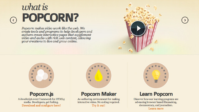Preview image of 'Mozilla Popcorn'