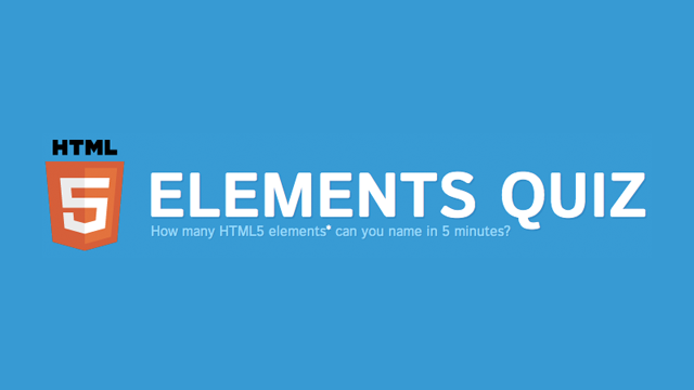Preview image of 'The HTML5 Quiz'